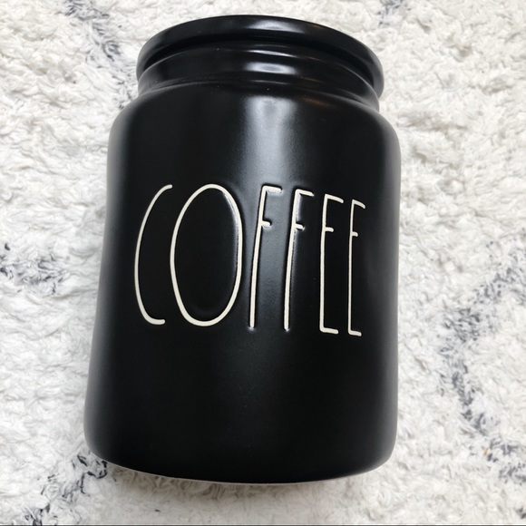 Rae Dunn Other - Rae Dunn Black Coffee Canister New Storage Organiz